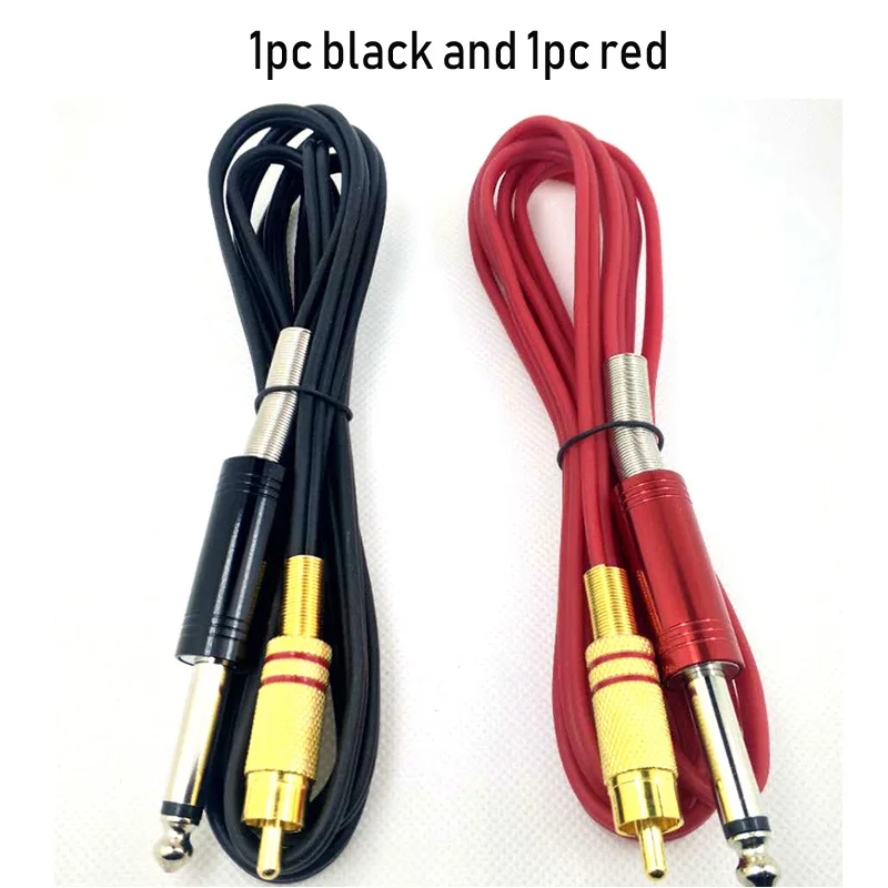2 шт./лот Татуировка clipcord для тату питания силиконовая Татуировка провод кабель аксессуары для татуировки - Цвет: Синий