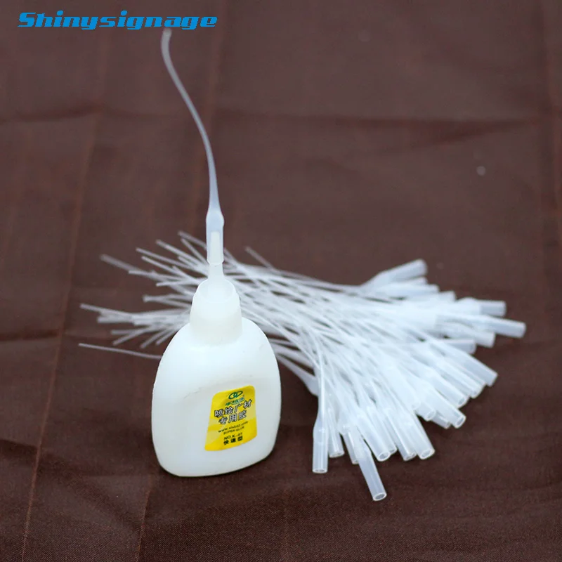 Универсальная 502 мгновенная супер клейкая трубка сопло удлиненная игольчатая трубка Бутылочная крышка катетер капельница клейкая 100pxa