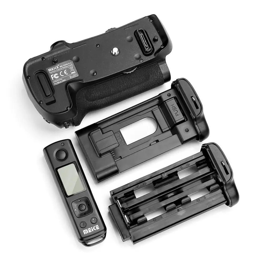 MEKE Meike MK D850 Pro вертикальную съемку Аккумуляторный блок питания с пистолетной