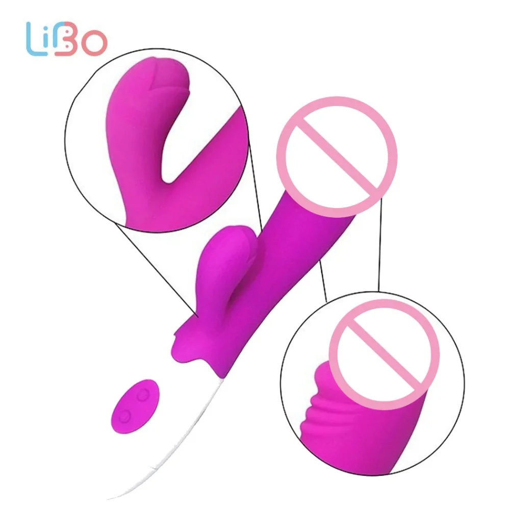 Li bo G Spot вибратор секс игрушки для женщин двойной скорости гибкий
