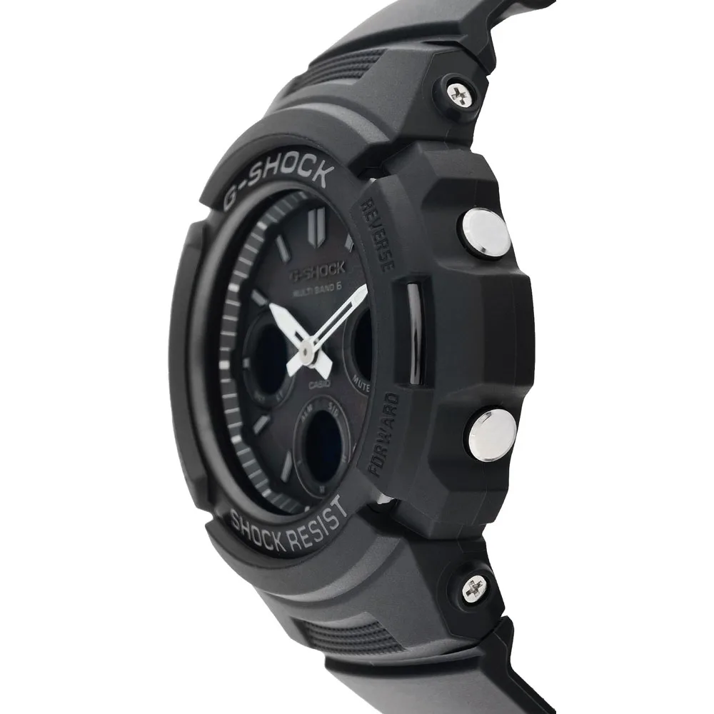 Quartz Wristwatches Casio for mens AWG-M100B-1A Watches Mans Watch Wristwatch Wrist men G-Shock | Наручные часы