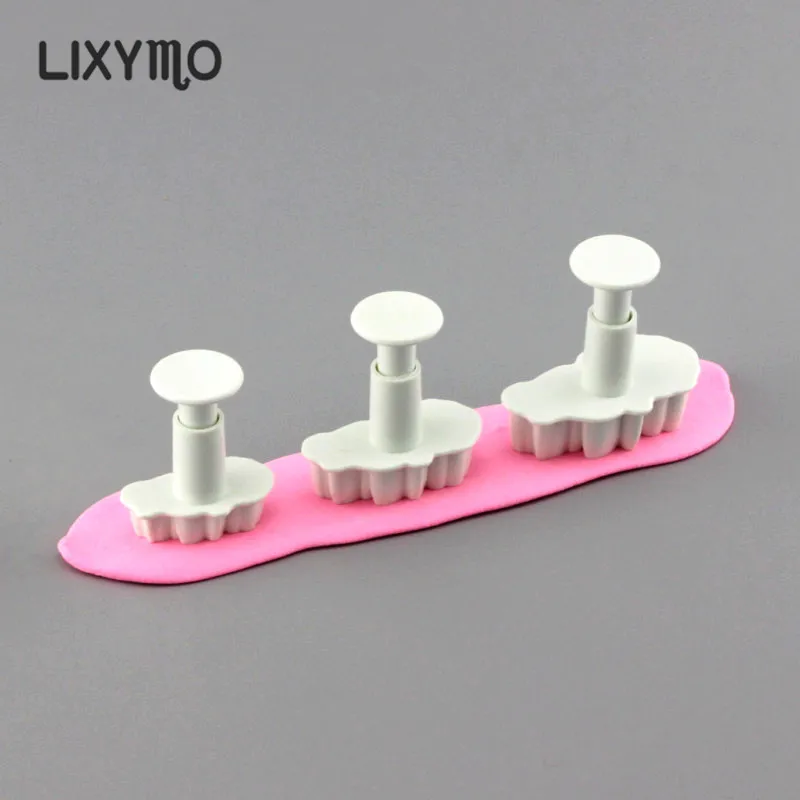 LIXYMO кружевные формы для помадки режущие резаки бриллиантовое украшение торта