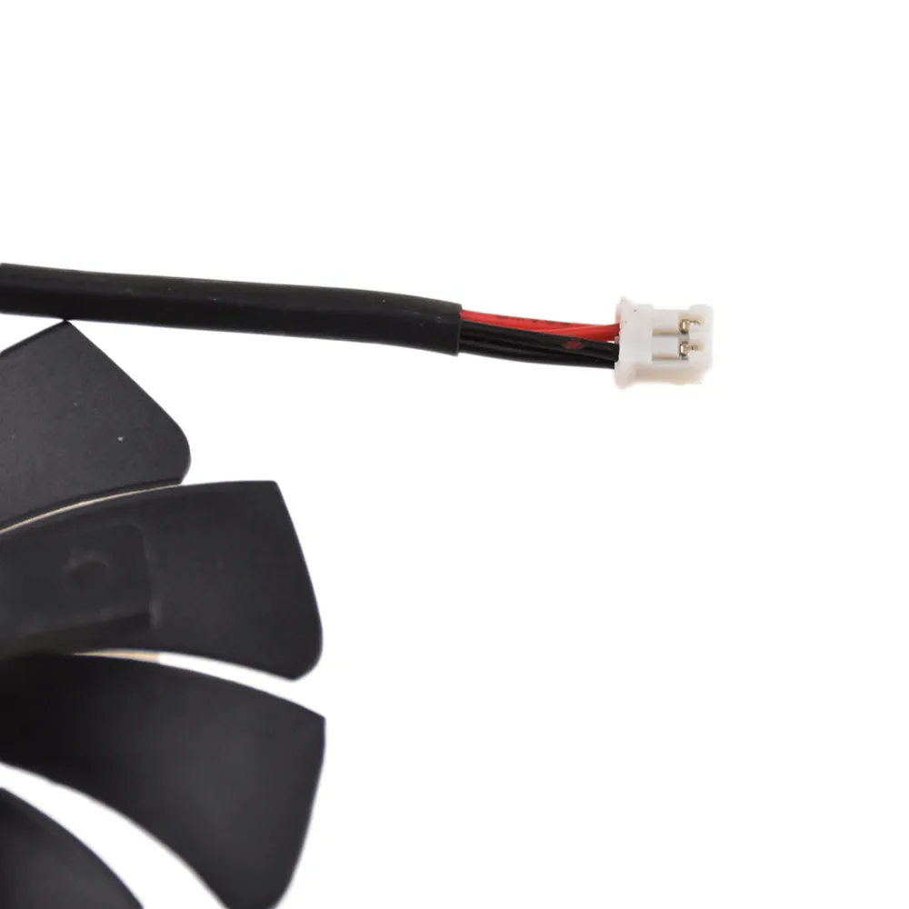 

75mm For MSI GTX1050 GTX1050TI Dual Fan Replacement 40mm 2Pin HA8010H12F-Z 0.5A