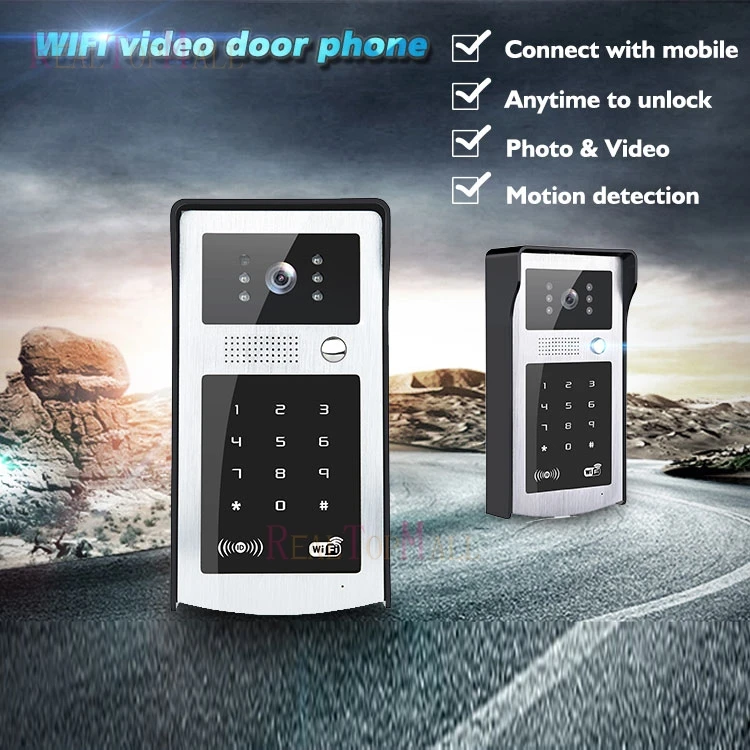 Новый Беспроводной IP Дверные звонки с 720 P 3G/4 г Камера видео телефон WI FI дверной