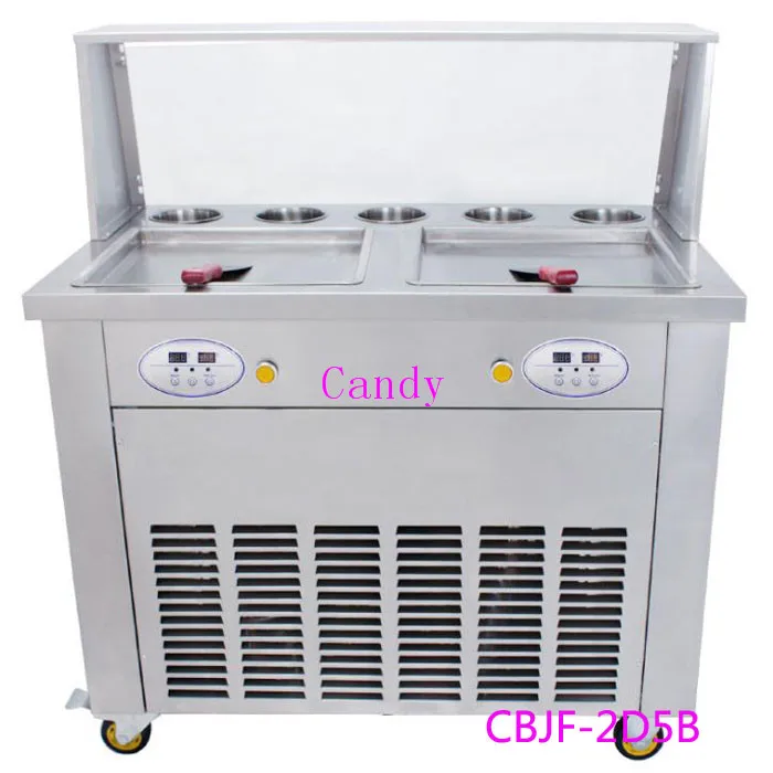 R410A хладагент Таиланд ролл из жареного мороженого машина для жарки льда|ice cream roll