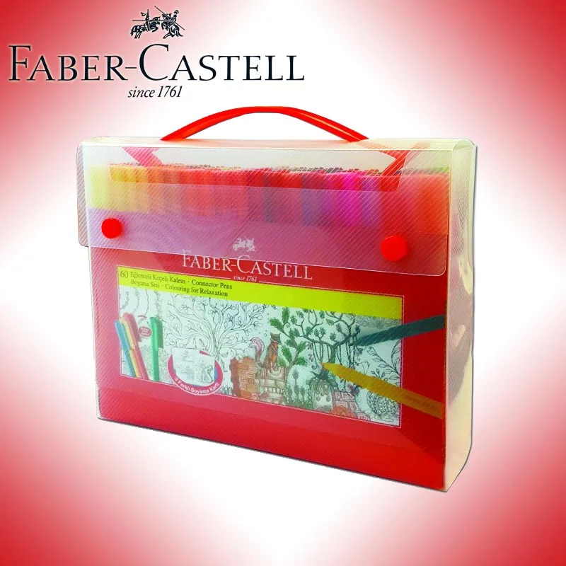 Оригинальный Faber Castell новый разъем волокна Наконечник Ручка Чехол упаковочная