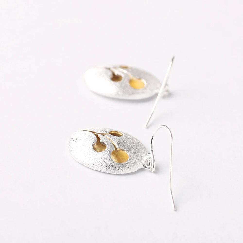 Серьги Серебро 925 Для женщин Fine Jewelry пробы Серебряные серьги для BR57004|Серьги| |