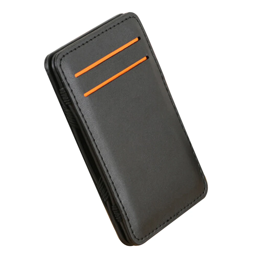 2020 тонкий держатель кредитной карты мини кошелек ID Чехол сумка черный бизнес