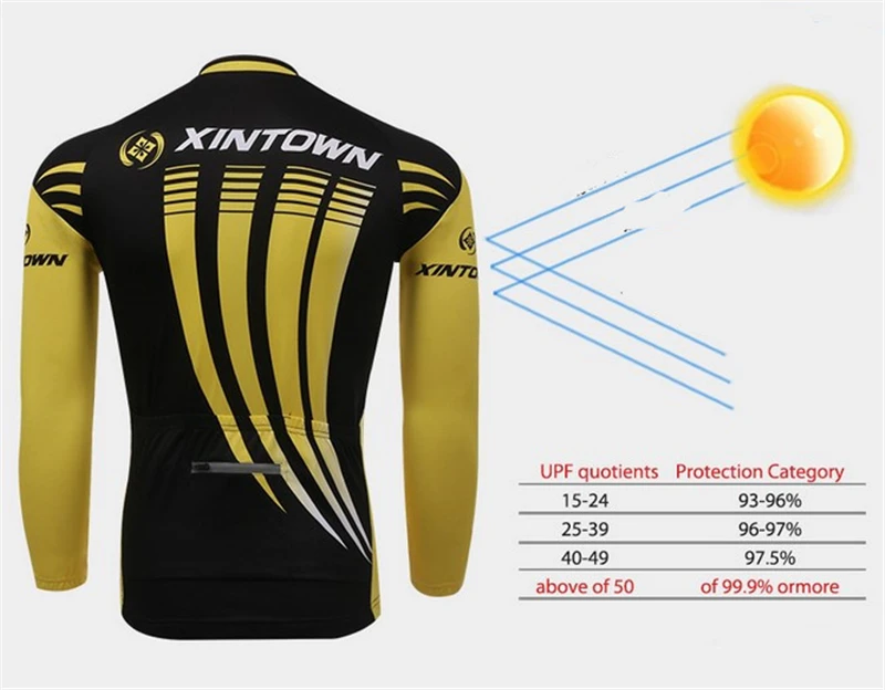 2016 Xintown 17 Майки спортивные с длинным рукавом MTB велосипеда Велосипедный Спорт