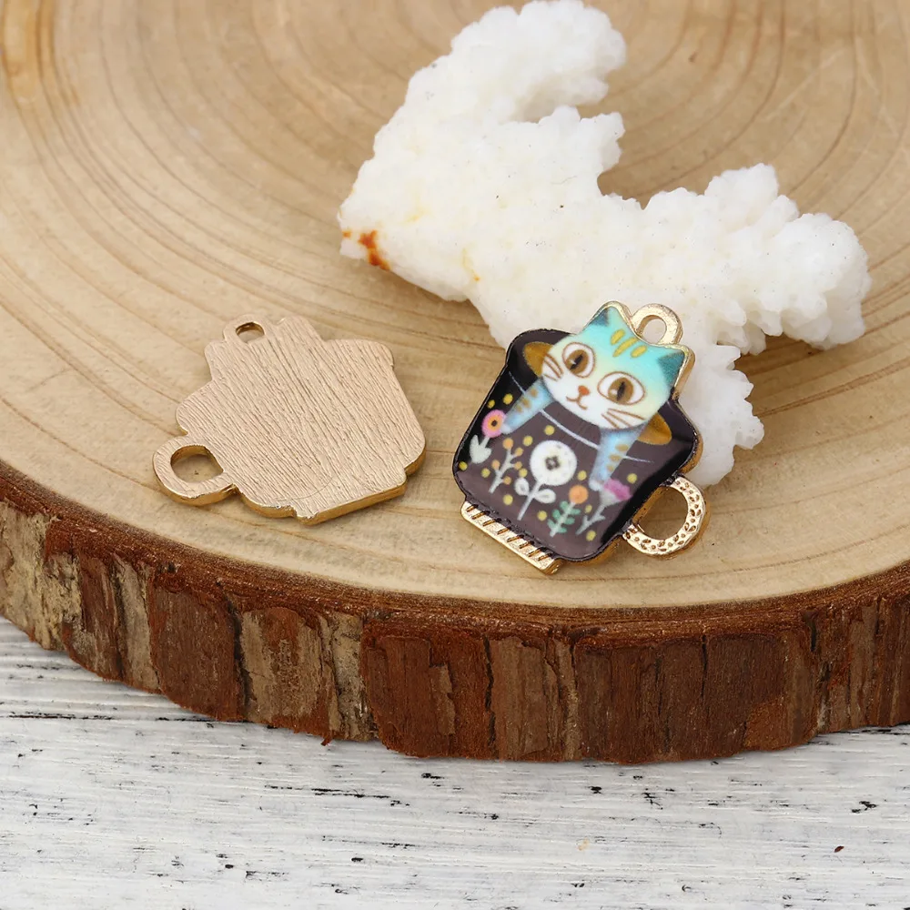 Подвески на основе сплава цинка Doreen Box золотистые металлические милые