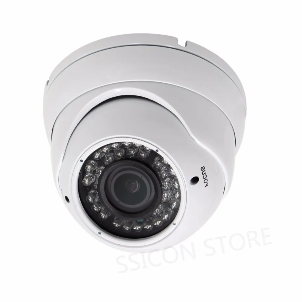 SSICON H.265 2,8-12 мм варифокальный объектив 4X ручной зум домашняя ip-камера купольная Full HD IR расстояние 30 М 1080P сетевая камера 2МП Onvif