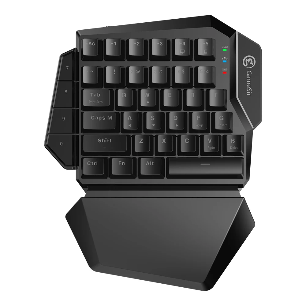 GameSir Z2 Gaming 2,4 GHz беспроводная клавиатура и dpi мышь комбинированная клавиатура с одной рукой для Android/iOS/Windows для PUBG FPS игр