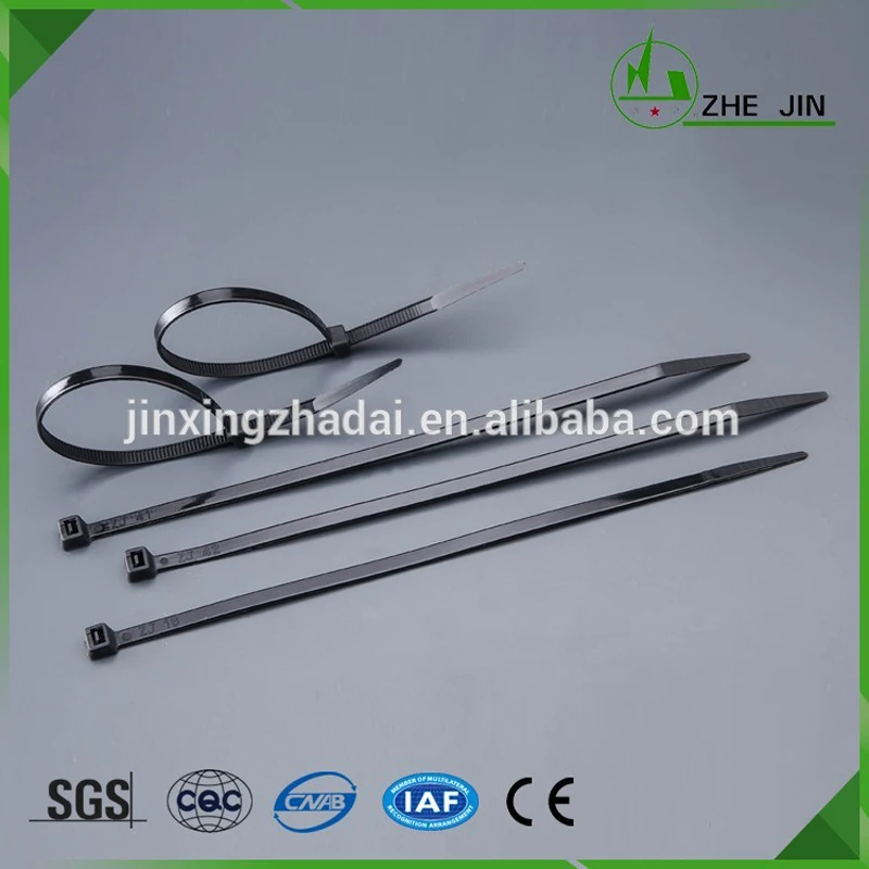ZHEJIN (250 шт.) Φ * 350 мм (14 дюймов x 65 фунтов) нейлоновая пластиковая застежка-молния