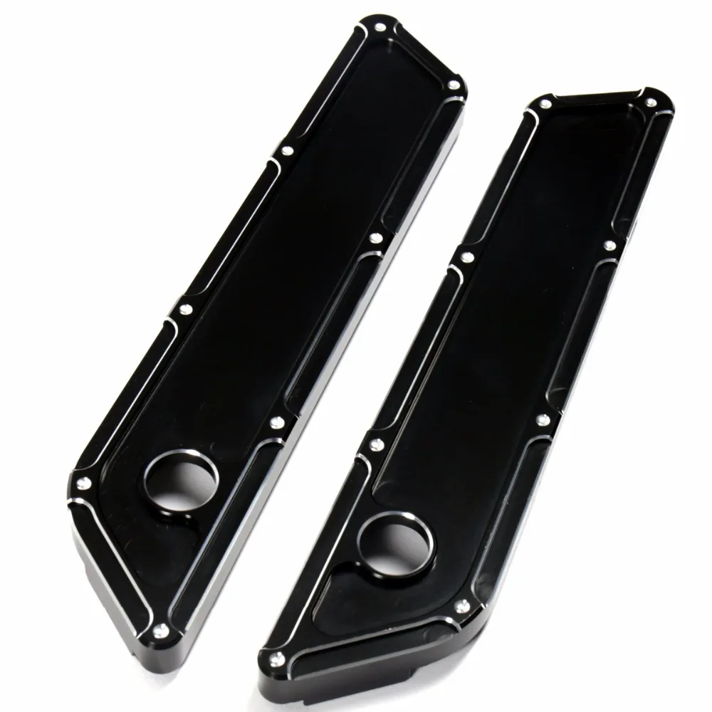 Черный Наклонный отсек для седла защелка крышка и рычаг переключения Harley Touring