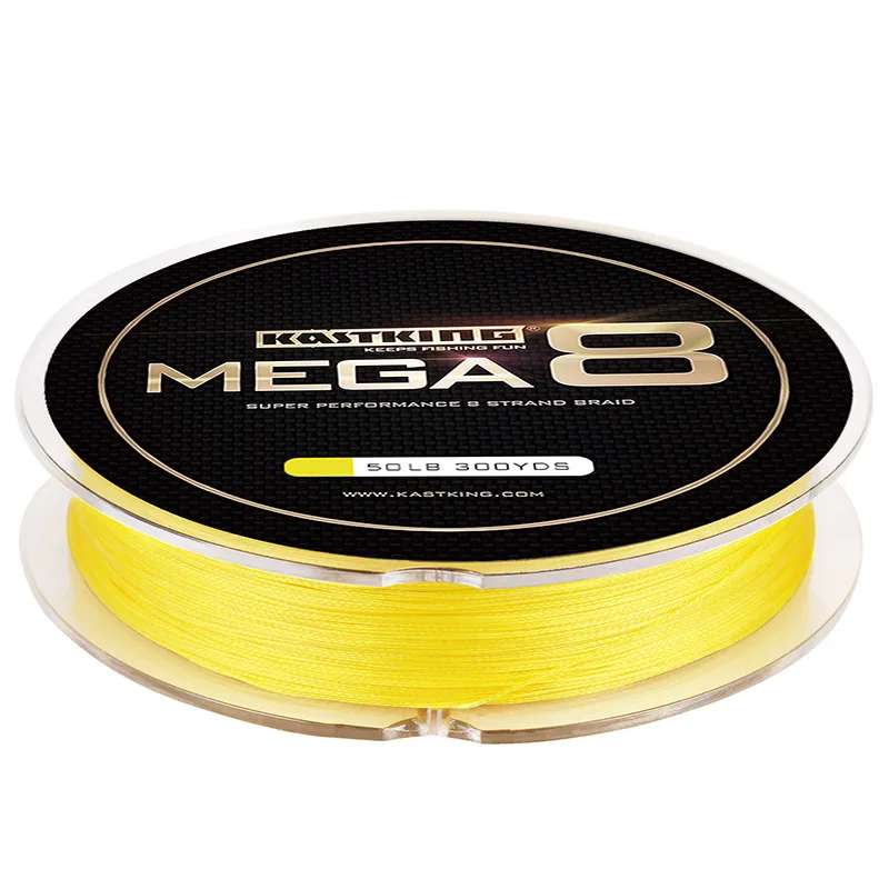 KastKing Mega8 Super Strong 274 М 8 Пряди Ткет PE Плетеные Лески Веревки Multifilament 20LB 25LB 30LB 40LB 50LB 65LB 80LB