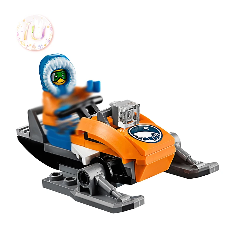 Legoings City Series Arctic Base Camp Set строительные блоки BELA 10442 подарки на день рождения игрушки