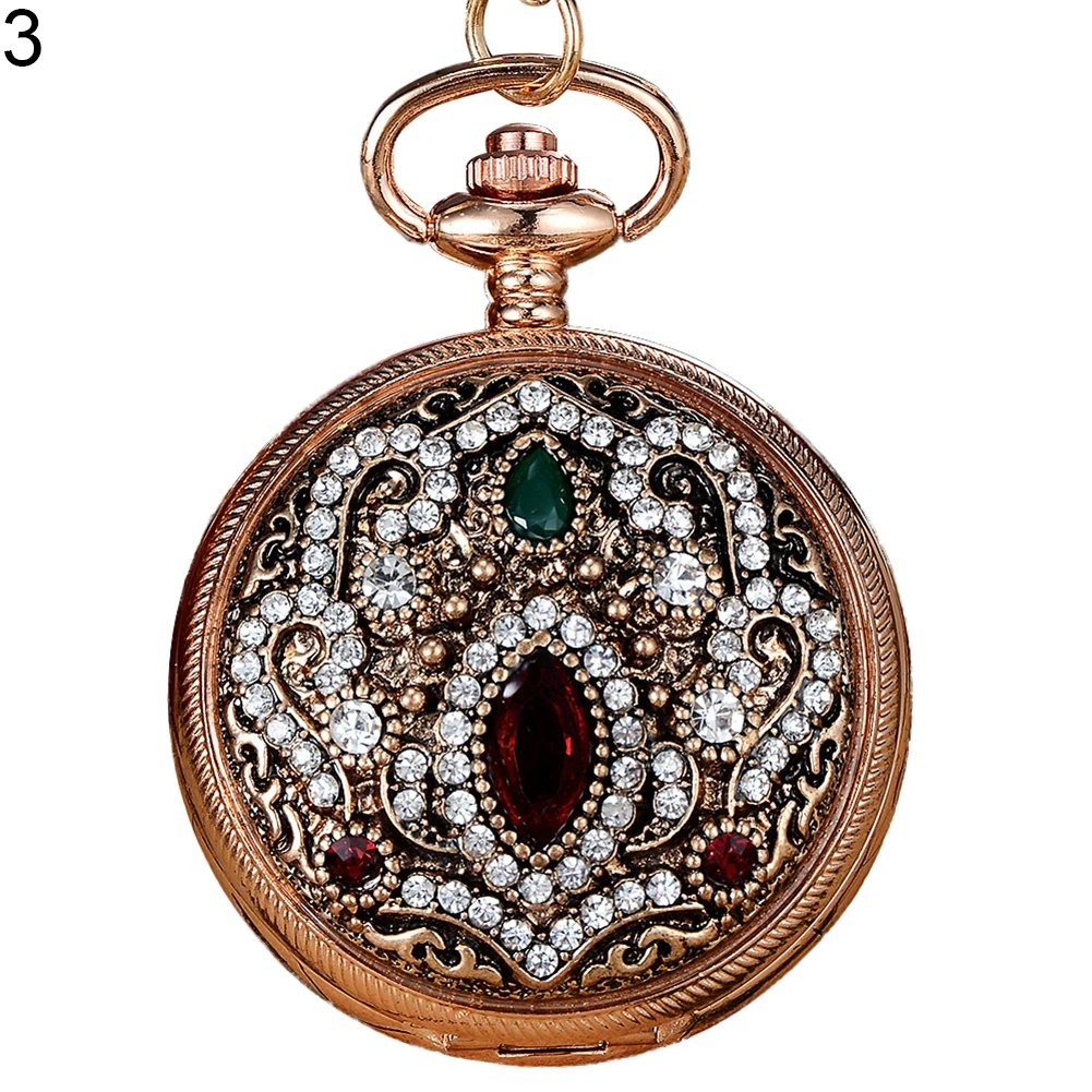 Для женщин Винтаж резные многоцветный инкрустированные стразами роскошные