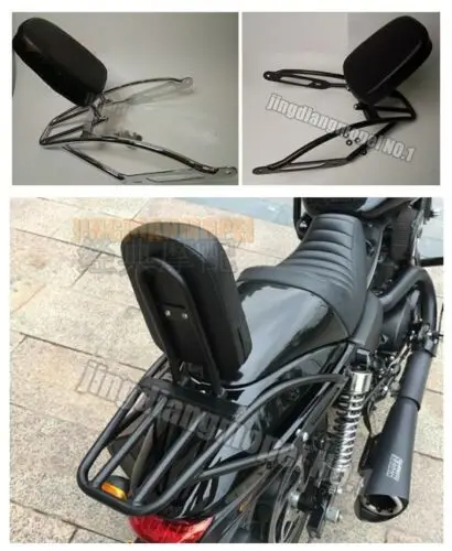 Спинка Sissy Bar багажная стойка подушка для Harley Davidson Street 500 XG500 750 XG750 Rod 2014 +|Сиденья и