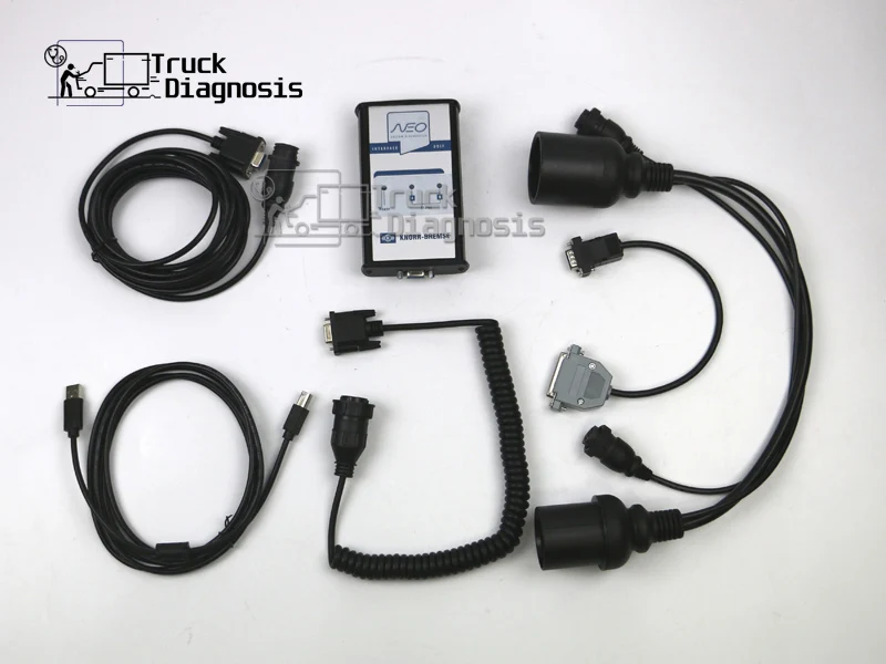 Диагностический сканер для KNORR BREMSE F NEO + ноутбук T420|Кабели и коннекторы