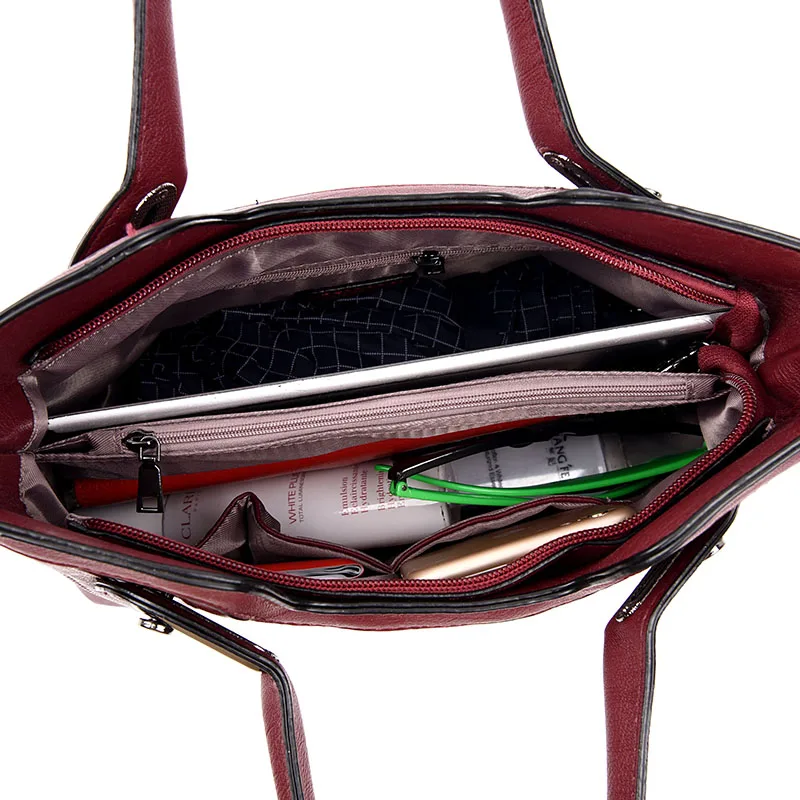 Новинка 2020, женские кожаные сумки-тоуты в европейском и американском стиле, клатчи на одно плечо, сумки через плечо, мягкие модные сумочки от AliExpress WW