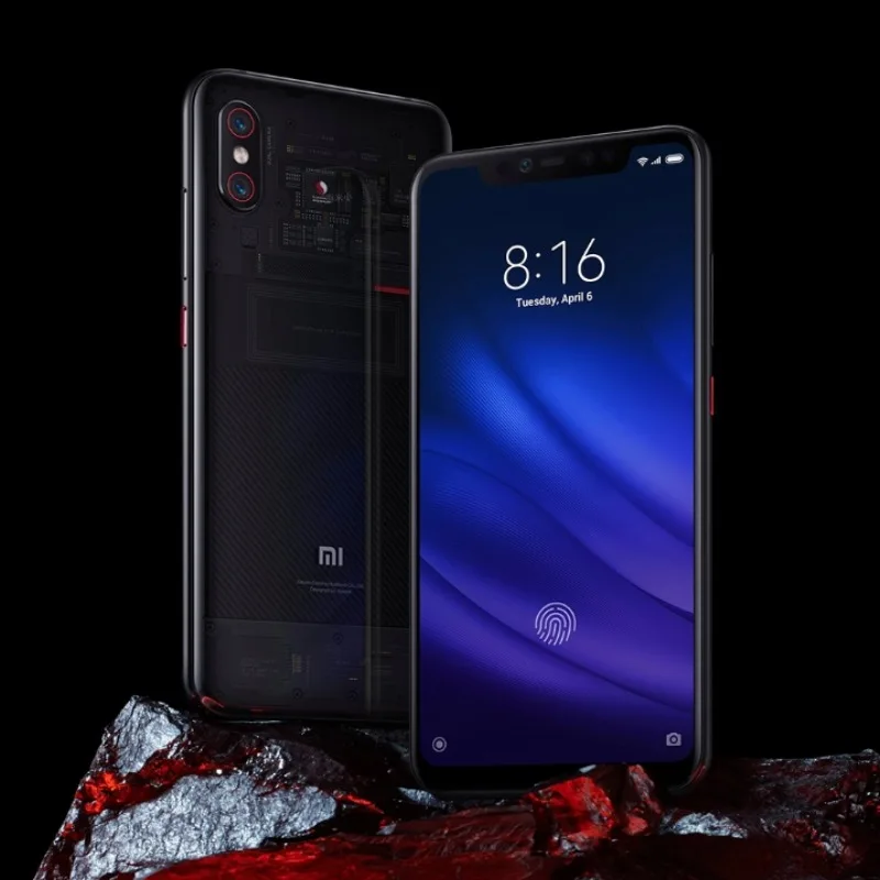 Глобальная версия Xiaomi Mi 8 Pro 128 Гб rom ram прозрачный Титан (новый и запечатанный) |