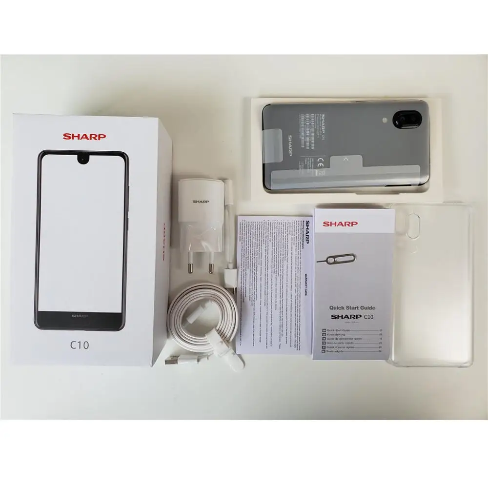 SHARP AQUOS S2 C10 смартфон с 5 дюймовым дисплеем восьмиядерным процессором Snapdragon 630 ОЗУ 4