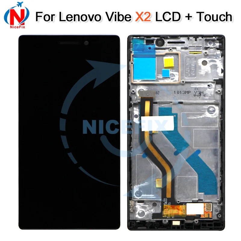 100% протестированный 1920x1080 Для LENOVO Vibe X2 ЖК дисплей с рамкой кодирующий