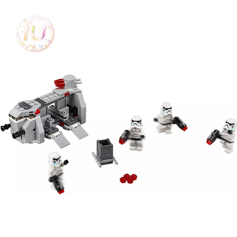 Legoings звезда серии 75078 имперский военный транспорт строительные блоки набор