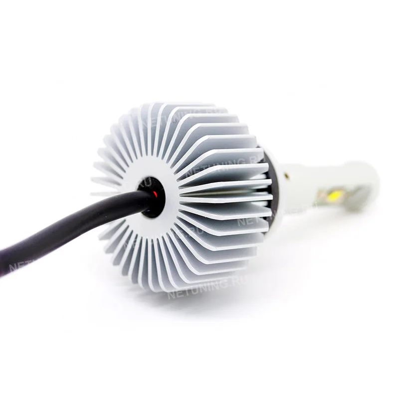 1 комплект светодиодных ламп H27 20W для передних противотуманных фар автомобилей.