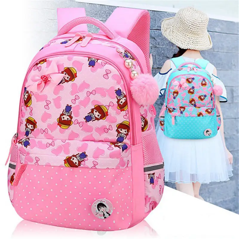 Детские школьные ранцы для девочек подростков нейлоновые водонепроницаемые