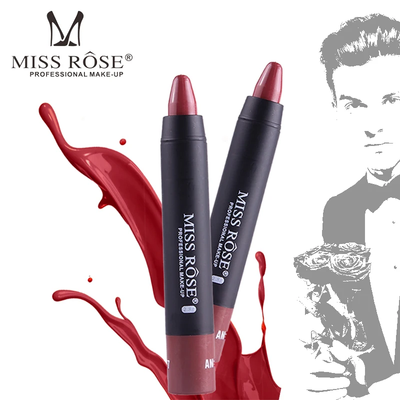 Miss Rose брендовая Косметика Губная помада матовая прочная нюдовая Гигиеническая