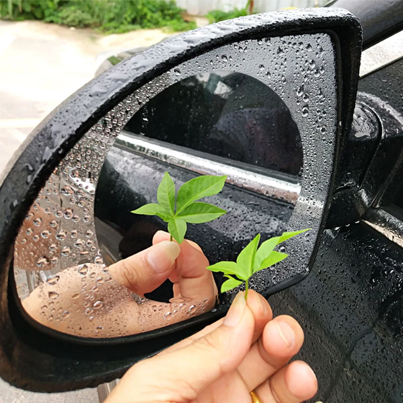 Автомобильные наклейки зеркальная защитная пленка заднего вида против царапин