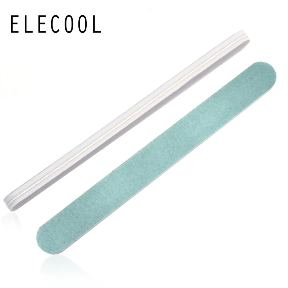 ELECOOL 2 шт. профессиональная пилка для ногтей буфер Полировочный блок шлифовальный