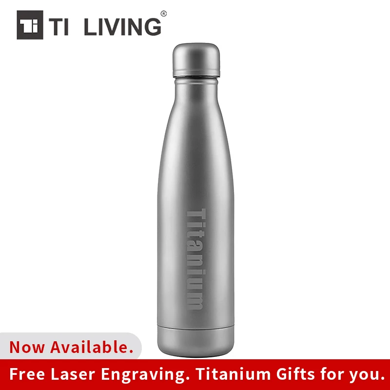 Титановый термос Вакуумная бутылка для воды колба чайник кофейная чашка уличная