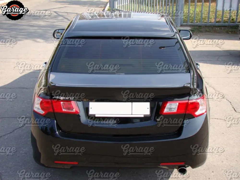 Чехол-спойлер на заднее стекло для Honda Accord 8 2008-2012 АБС-пластик навес аэро литье