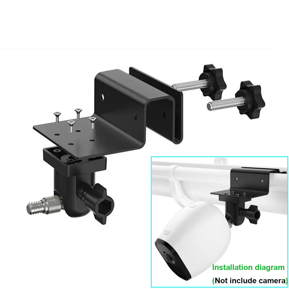 1 Pack Black Arlo кронштейн с выемкой камеры кронштейн для Arlo Pro 2/Ultra/HD/Pro наружная камера видеонаблюдения монтажные кронштейны регулируемые - Цвет: 1 Pack Black