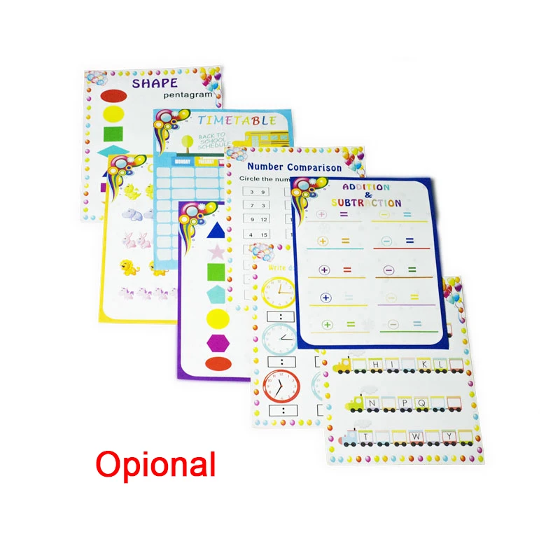 Dry Erase Pockets Reusable Oversized Size 10 X 13 inches Perfect Teacher Supplies for Classroom Organization and Decorations | Канцтовары