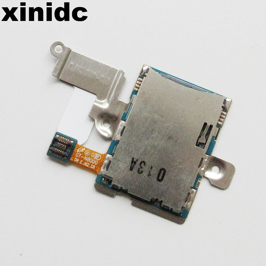 Xinidc Оригинальный Новый для Samsung Galaxy Note 10 1 N8000 держатель чтения sim карт лоток Слот