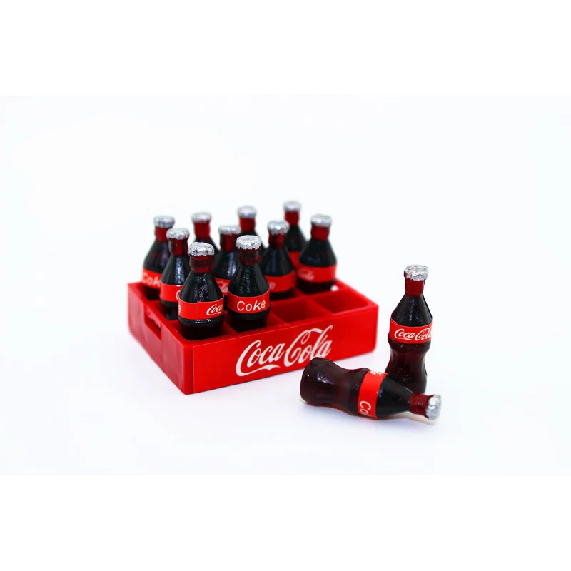 Eva2king миниатюрная мини игрушка cola модель кукольного домика аксессуары для