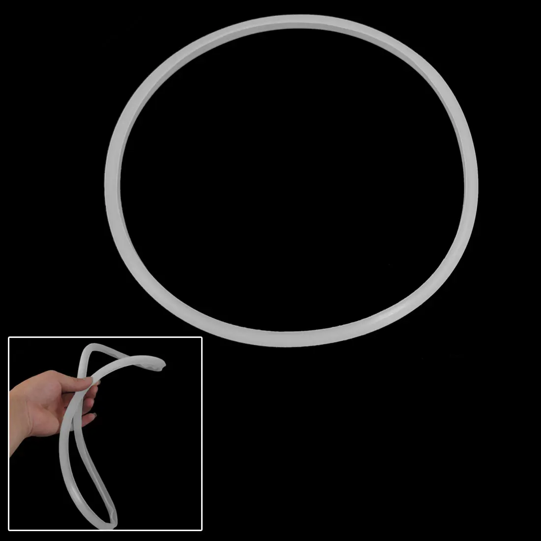 UXCELL Скороварки Белый Силиконовая Прокладка Уплотнительное Кольцо 11.8