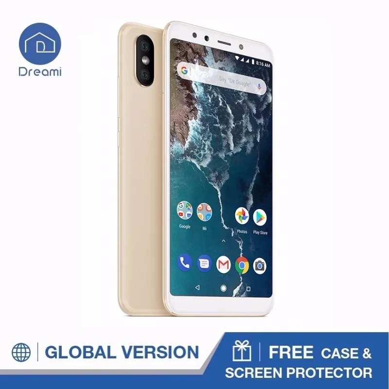 Global Version Xiaomi Mi A2 32GB ROM 4GB RAM (1 Year Seller Warranty) Brand New and Sealed | Мобильные телефоны и