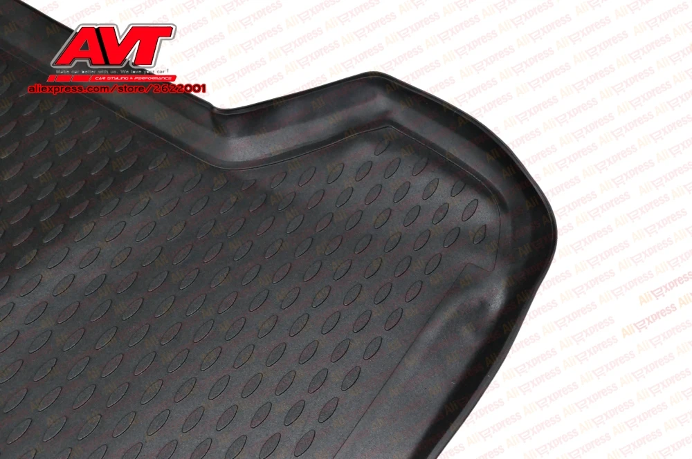 Коврики для багажника Toyota Land Cruiser Prado 2009-2013 5 мест 1 шт. резиновые коврики