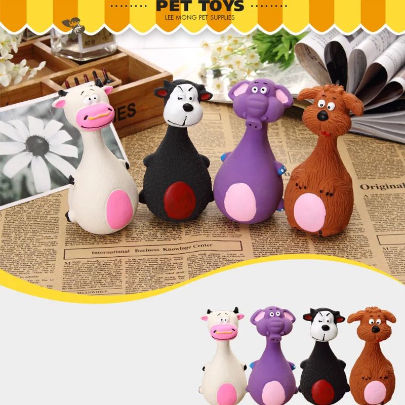 ERPPET собака игрушка фигуры животных Pet щенок кошка укус жесткая звук латекс