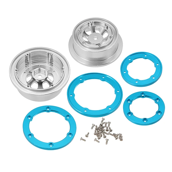 WLtoys 12428 12423 1/12 02 01 обновленный металлический ободок колеса 2 шт. RC автозапчасти|rc car