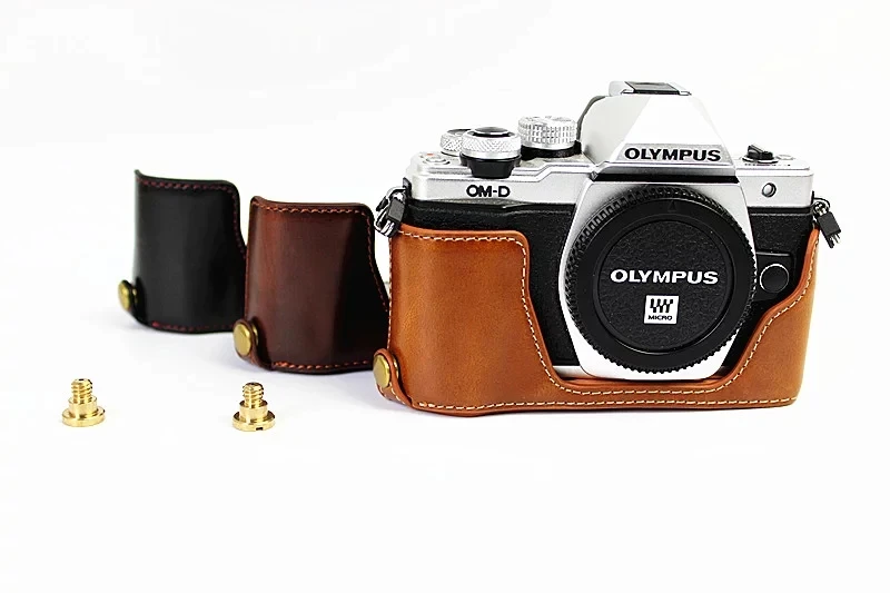 Чехол для фотоаппарата Olympus из искусственной кожи EM10II EM10 mark II Digital