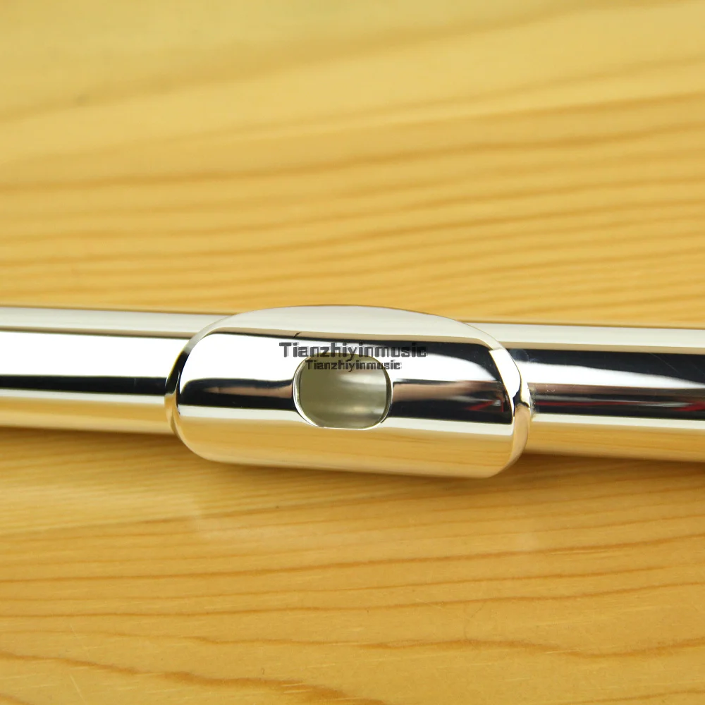 Новая флейта мундштук Серебряная пластина 1 шт|flute mouthpiece|plateplate silver |