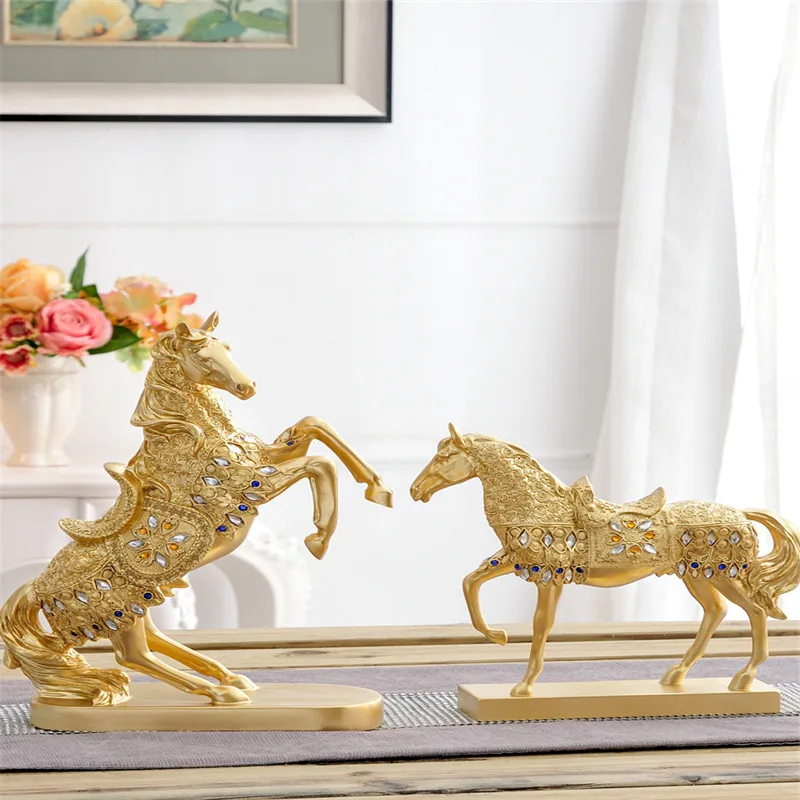 Украшение в виде лошади для дома Европейский дом креативная гостиная офис
