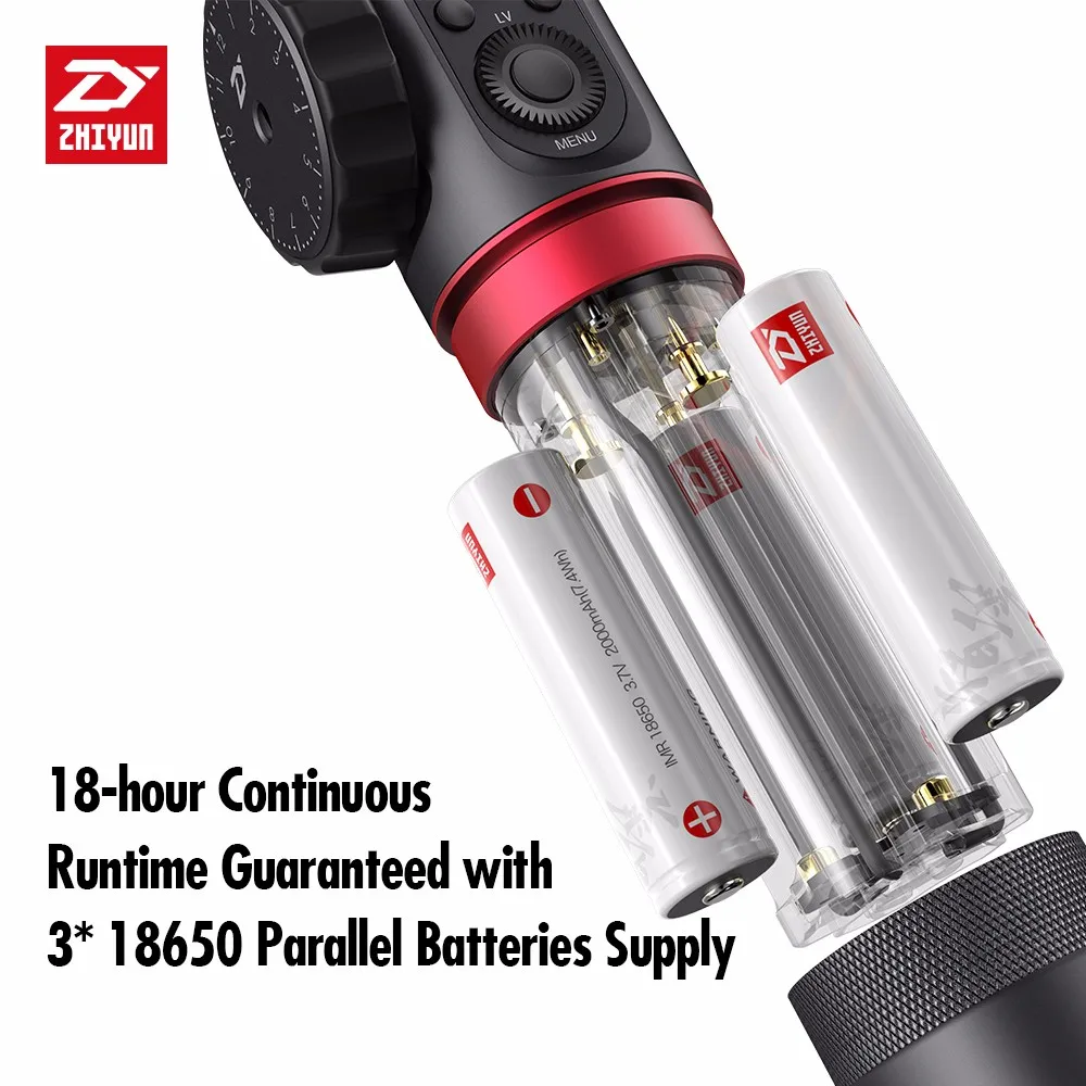 

Zhiyun Crane 2 Zhi Yun Crane2 3-Axis Camera Stabilizer Gimbal for All Models of DSLR Camera Canon 5D2/5D3/5D4