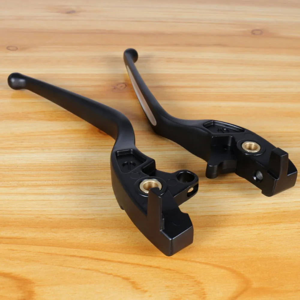 L &amp R черный мелкий гидравлический рычаг тормоза набор сцепления для победы