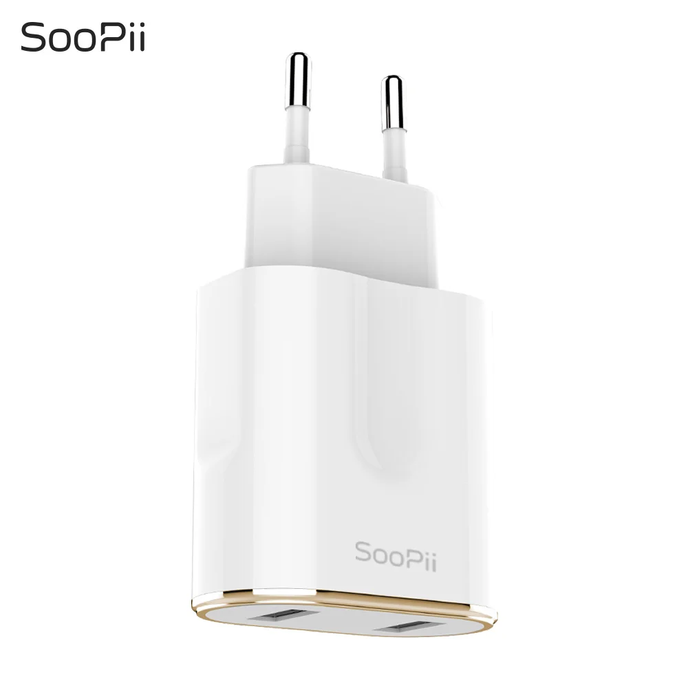 Soopii EU / US Зарядка мобильного телефона путешественная зарядка для IPhone IPad Samsung Xiaomi